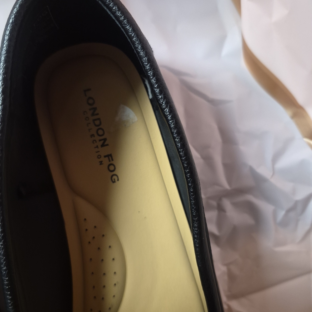 London Fog Black Men's Loafers - Picture 3 of 11